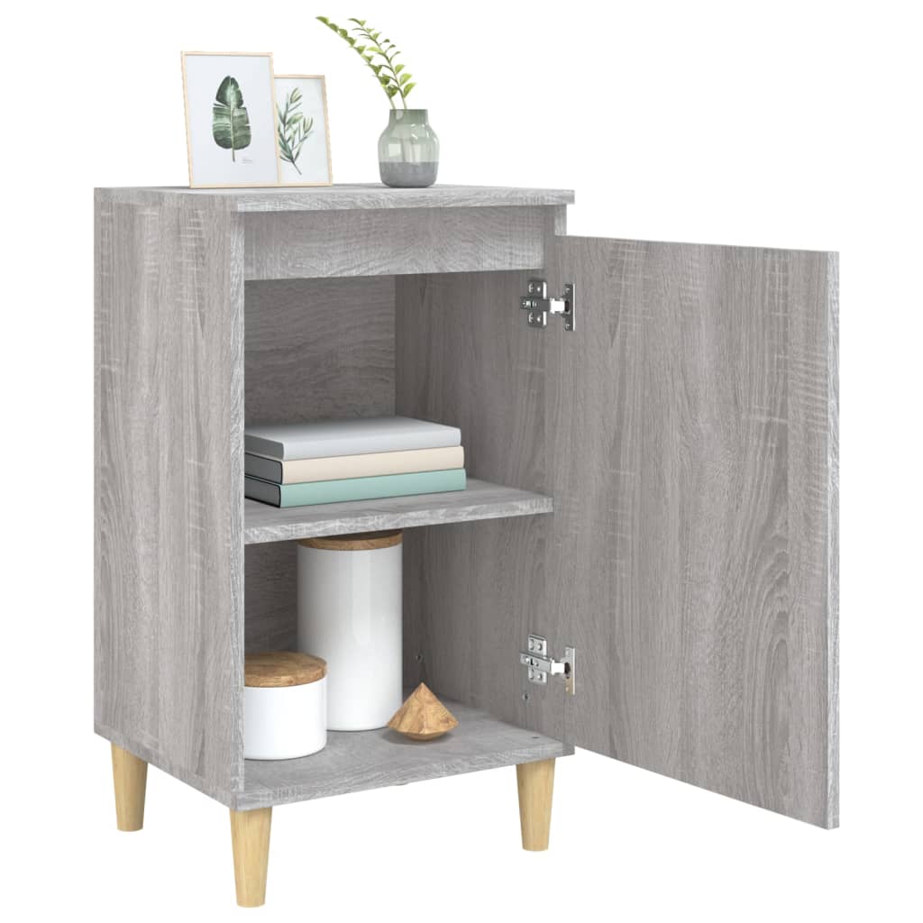 Noćni ormarići 2 kom boja hrasta 40x35x70 cm konstruirano drvo