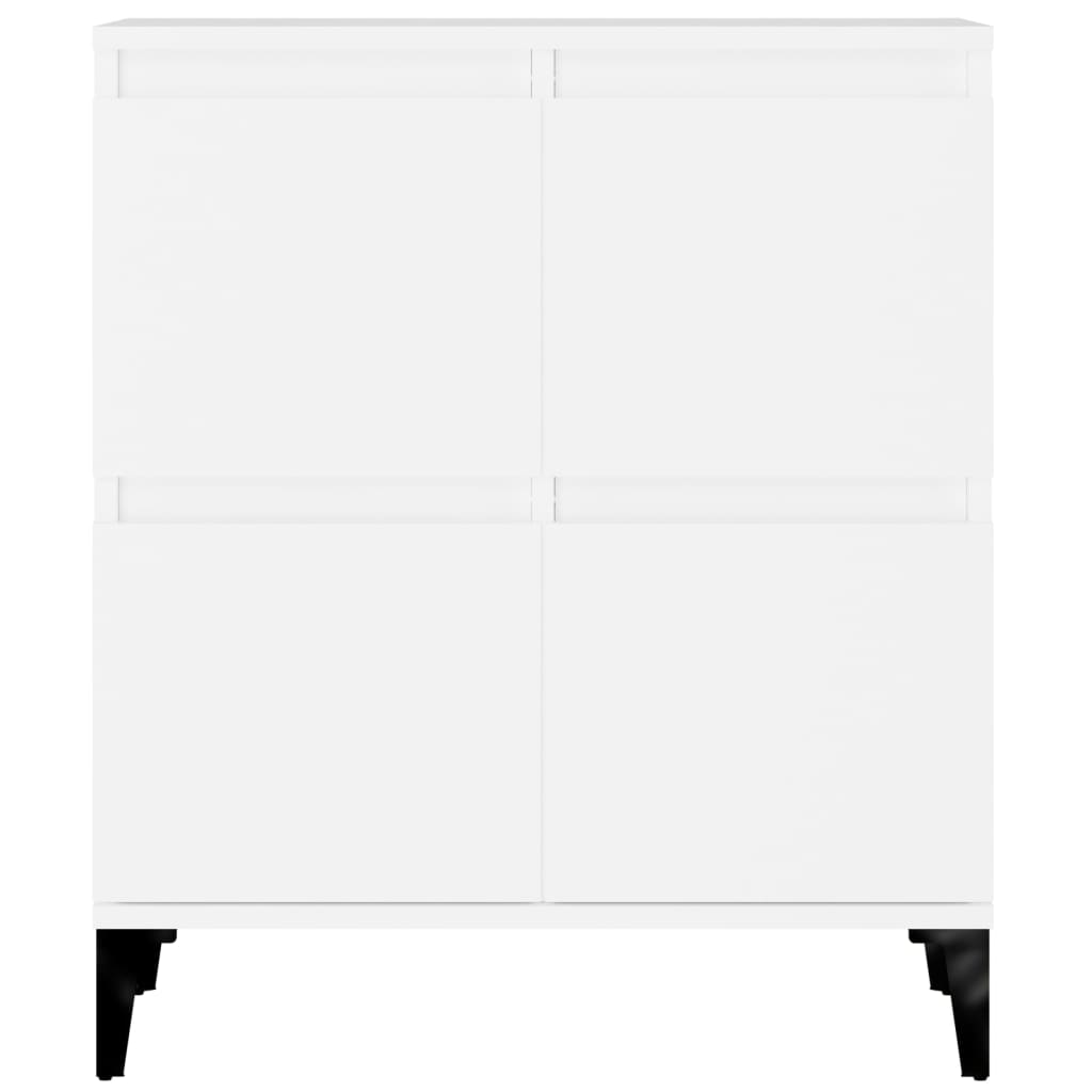 Komoda bijela 60 x 35 x 70 cm od konstruiranog drva