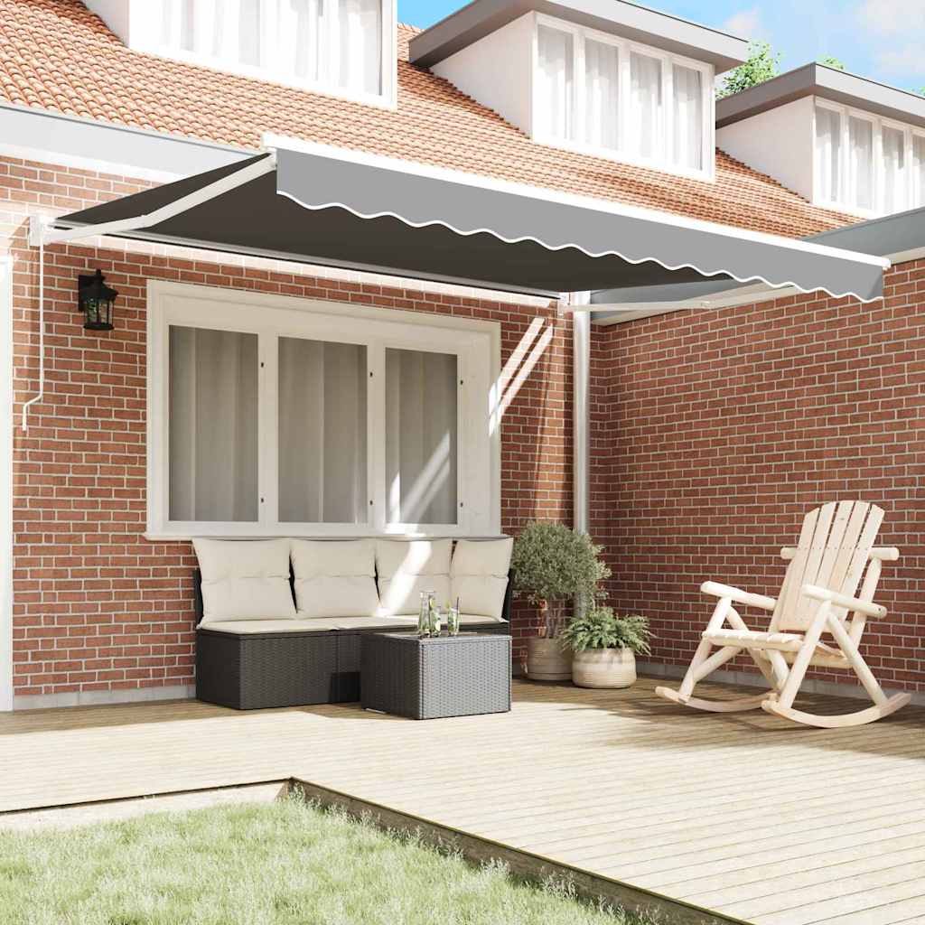 Sklopiva konstrukcija tende Bijeli 300 x 250 cm Aluminij