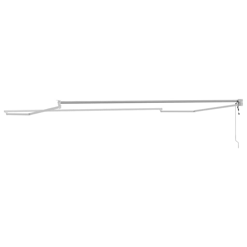 Sklopiva konstrukcija tende Bijeli 400 × 300 cm Aluminij