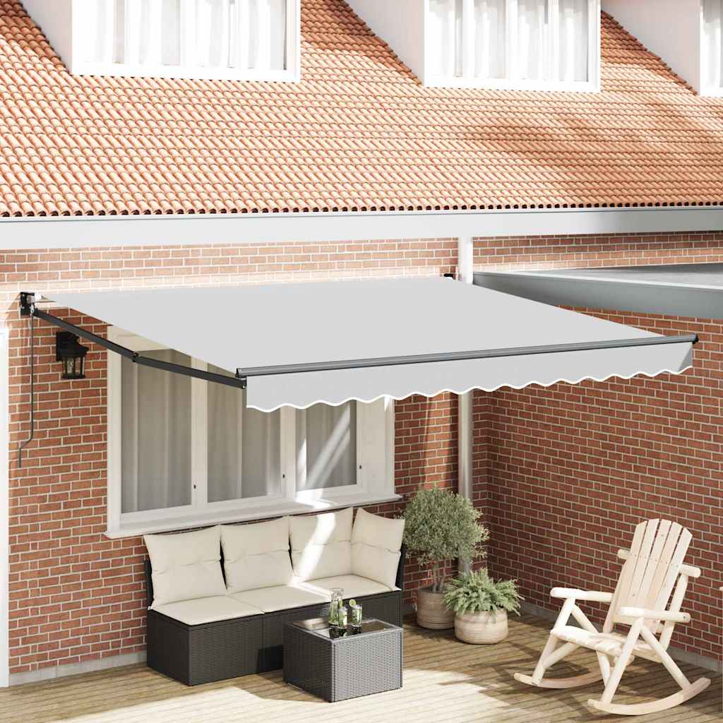 Sklopiva konstrukcija tende Antracit 350 x 250 cm Aluminij