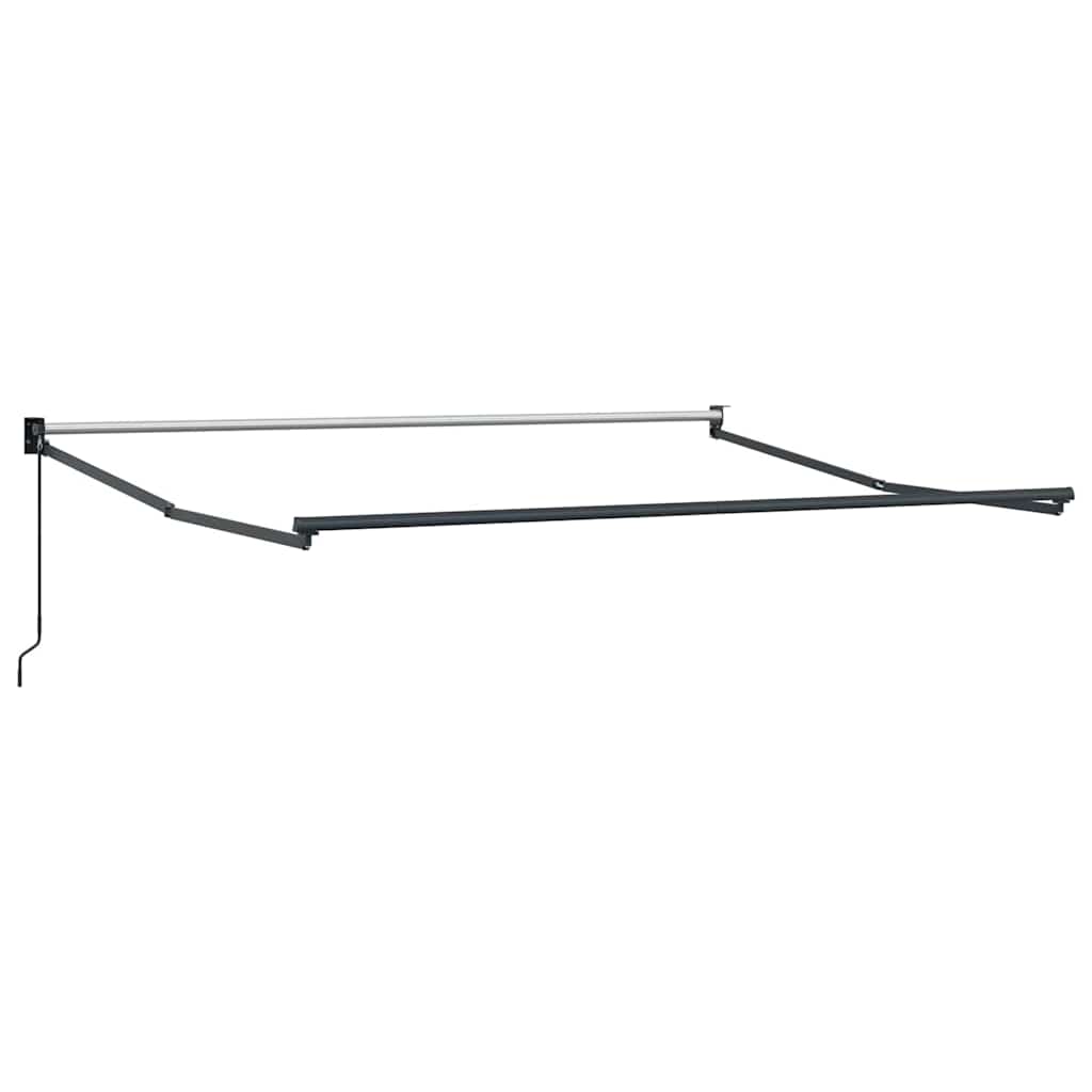 Sklopiva konstrukcija tende Antracit 350 x 250 cm Aluminij