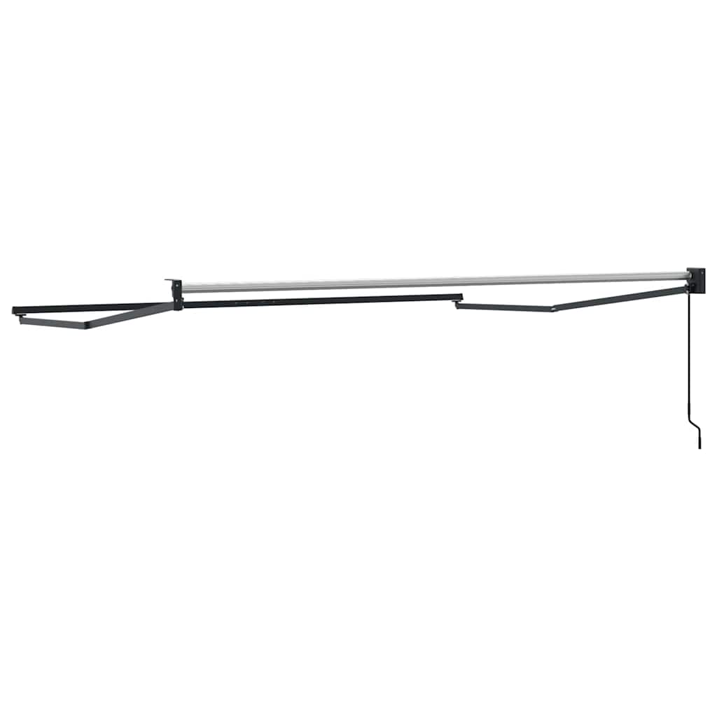 Sklopiva konstrukcija tende Antracit 350 x 250 cm Aluminij
