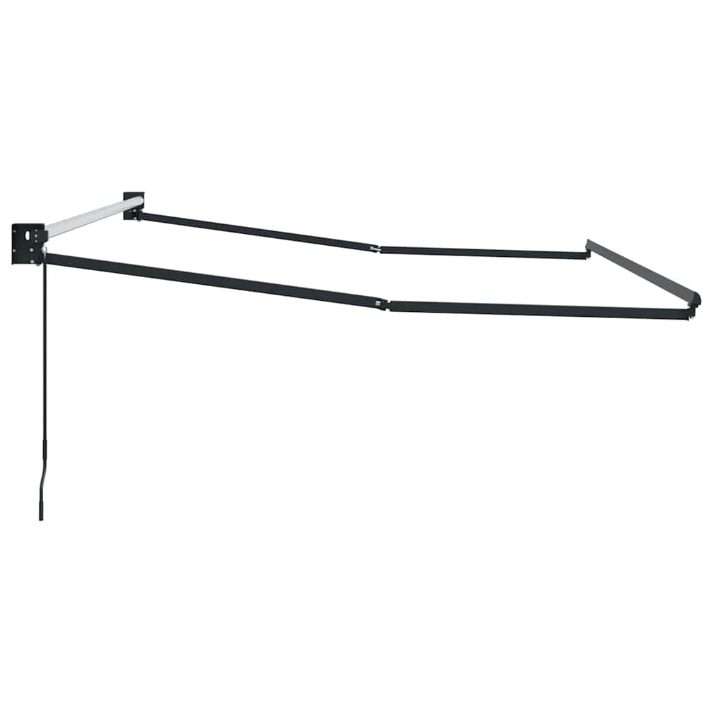 Sklopiva konstrukcija tende Antracit 350 x 250 cm Aluminij