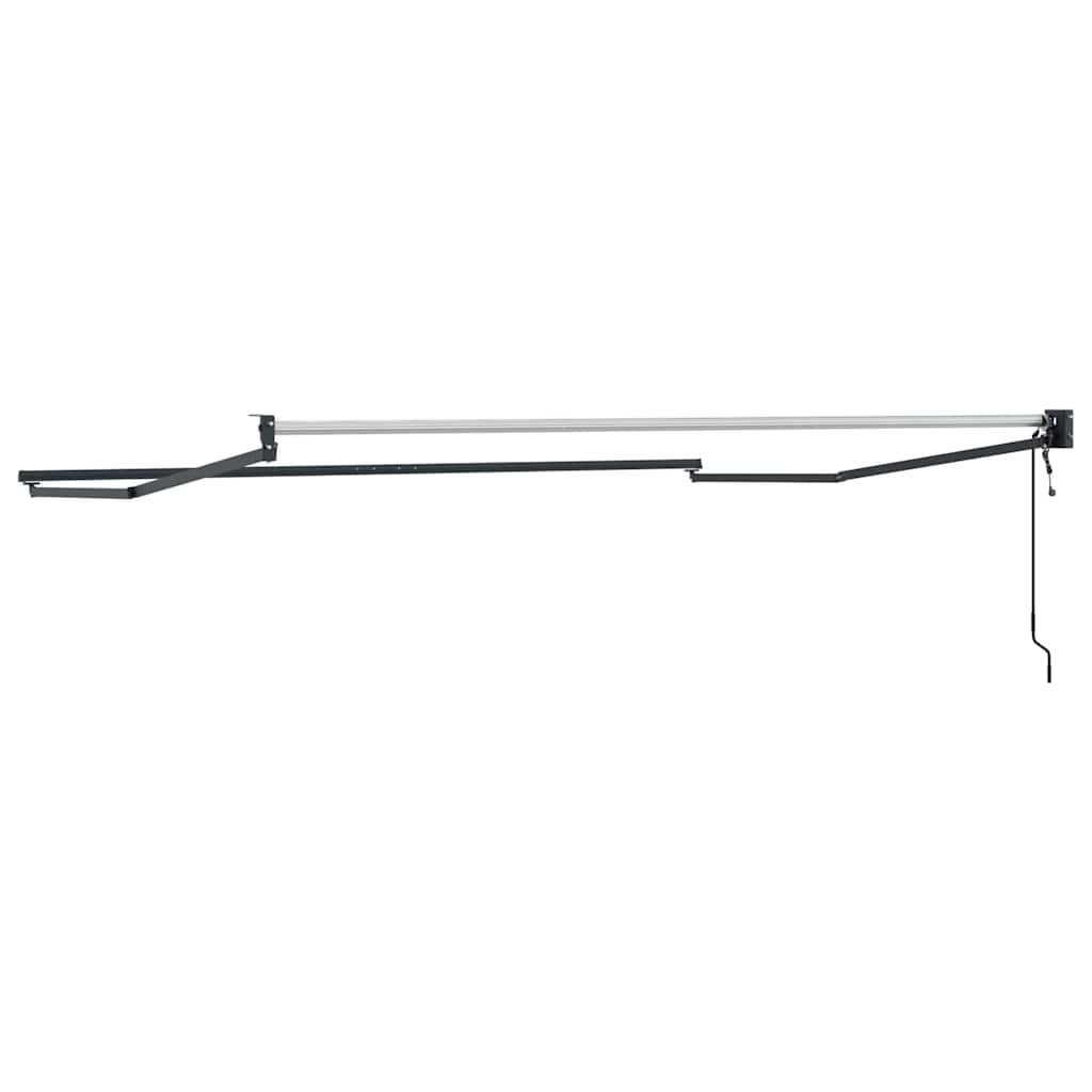 Sklopiva konstrukcija tende Antracit 350 x 250 cm Aluminij