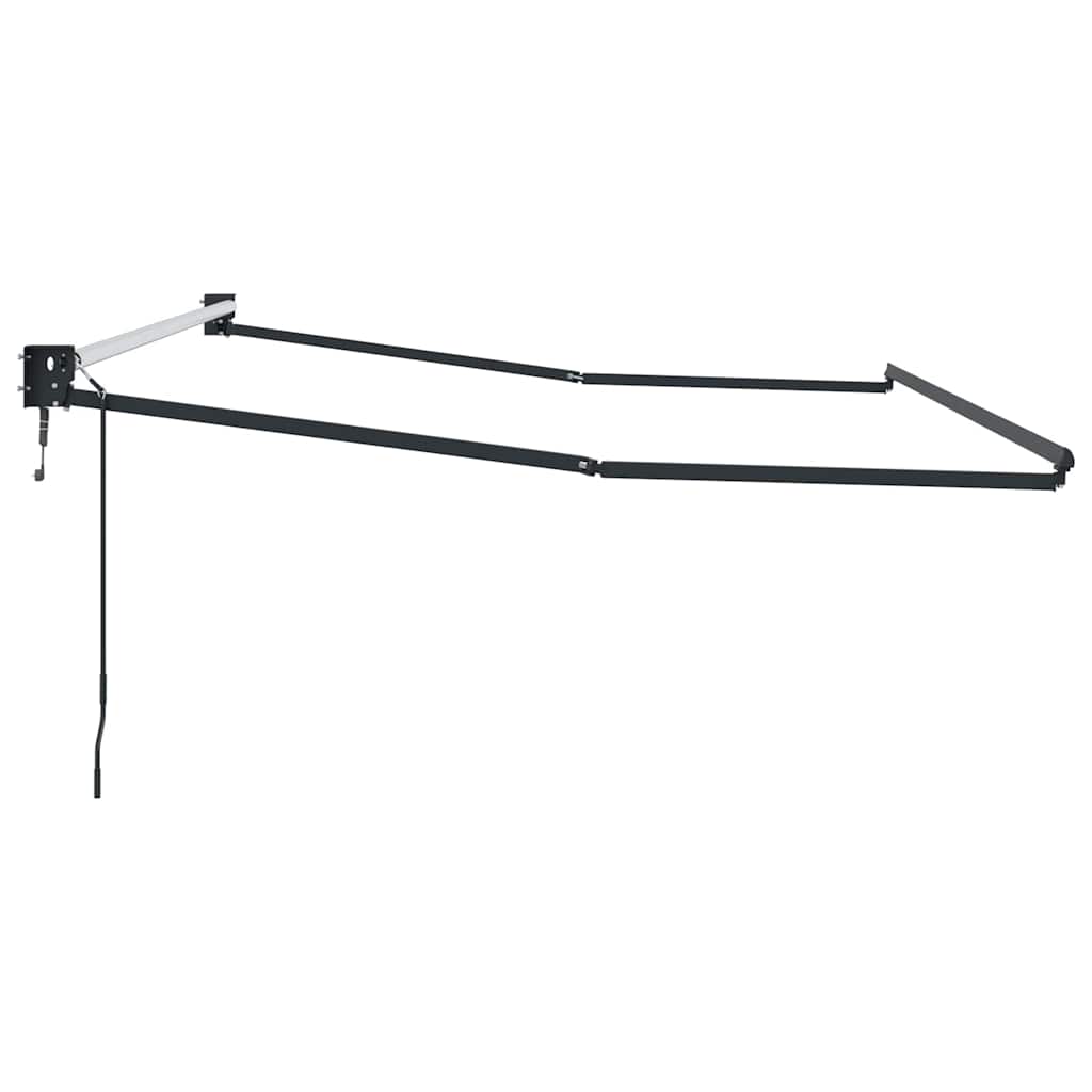 Sklopiva konstrukcija tende Antracit 350 x 250 cm Aluminij