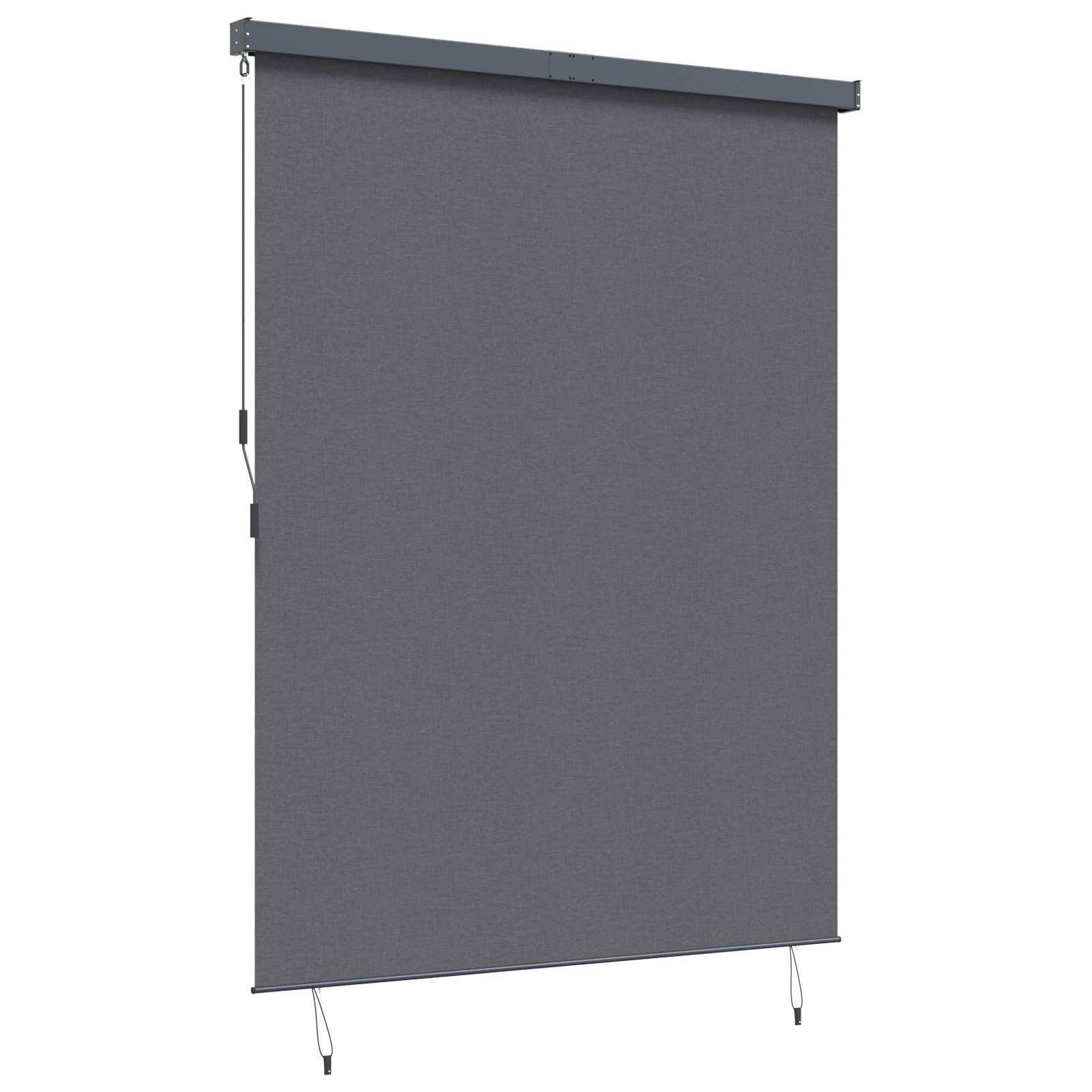 Rolo zavjesa Antracit 200 x 250 cm Tkanina i aluminij