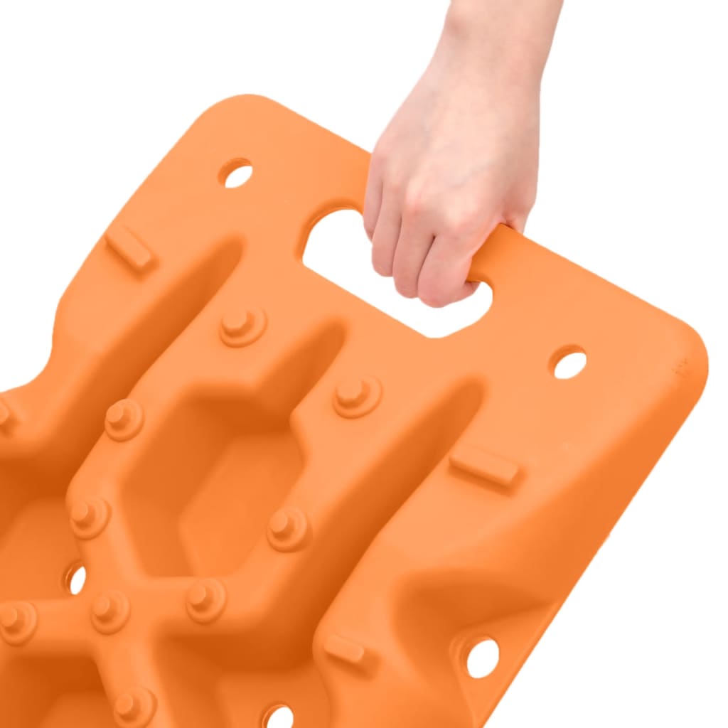 Daske za vuču 2 kom narančaste 107 x 31 x 7 cm najlonske