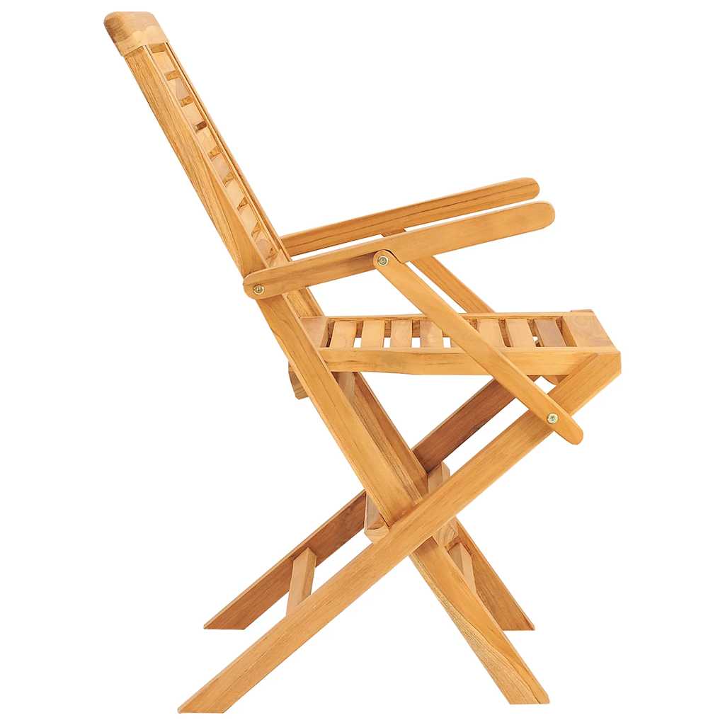 Sklopive vrtne stolice 6 kom 56x63x90 cm od masivne tikovine