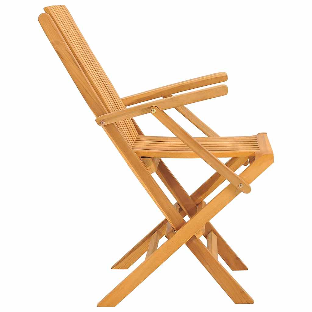 Sklopive vrtne stolice 6 kom 61x67x90 cm od masivne tikovine