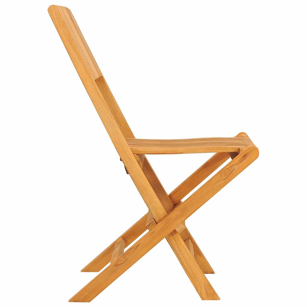 Sklopive vrtne stolice 8 kom 47x61x90 cm od masivne tikovine