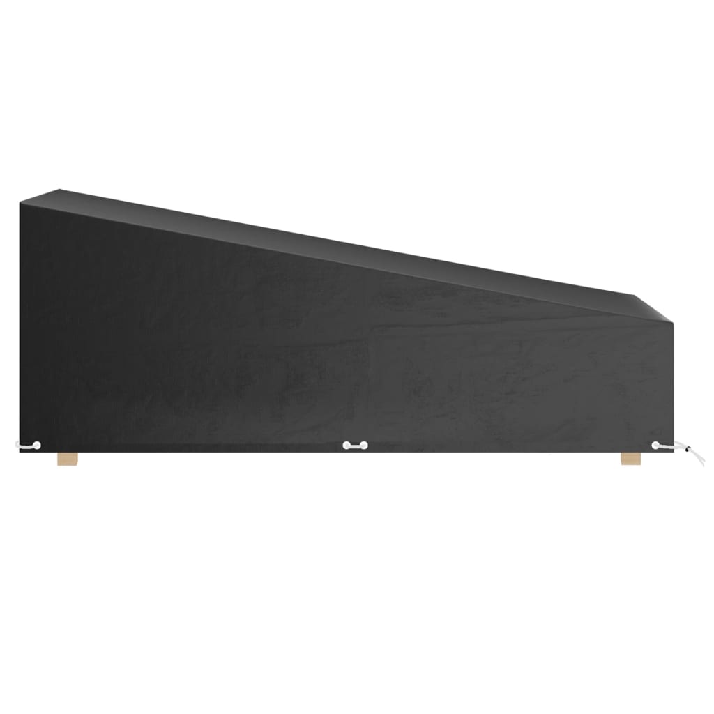 Navlake za ležaljku 2 kom s 12 ušica 205x75x40/70 cm polietilen