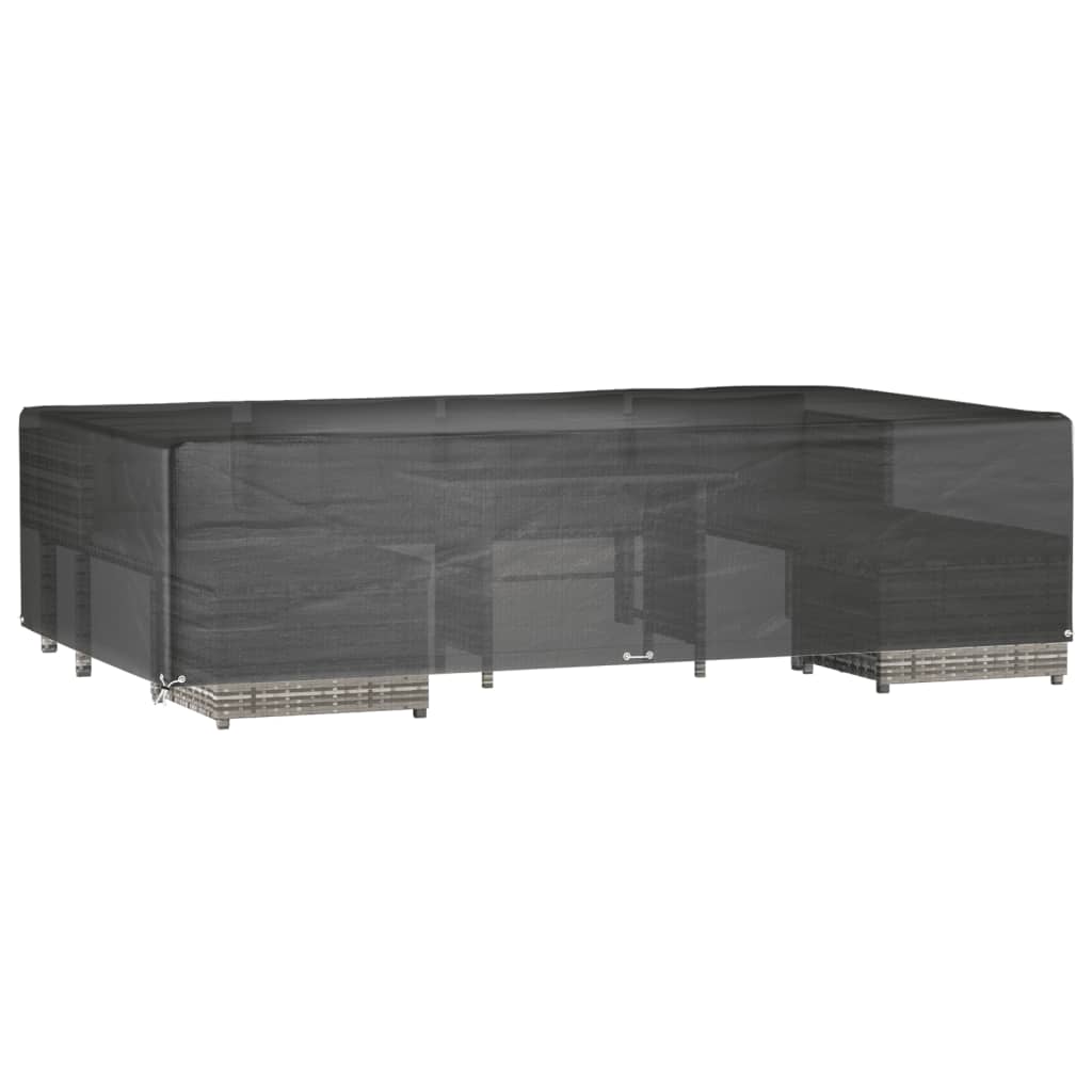 Navlaka za vrtni namještaj s 12 ušica 315x180x75 cm pravokutna