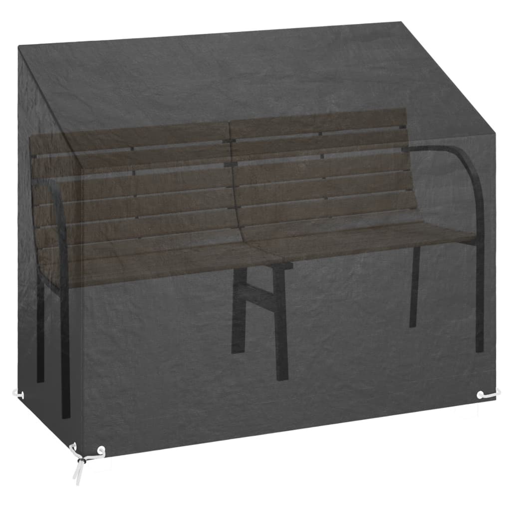 Navlaka za vrtnu klupu s 8 ušica 160 x 70 x 70/88 cm polietilen