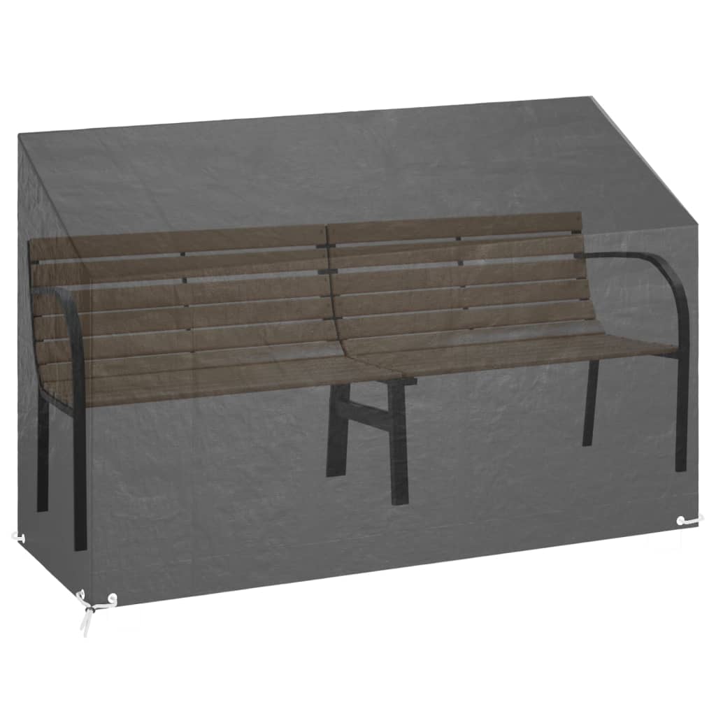 Navlaka za vrtnu klupu s 8 ušica 190 x 70 x 70/88 cm polietilen