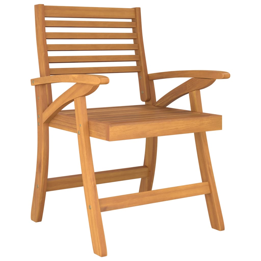 Vrtne stolice 2 kom 58 x 58 x 87 cm od masivnog bagremovog drva