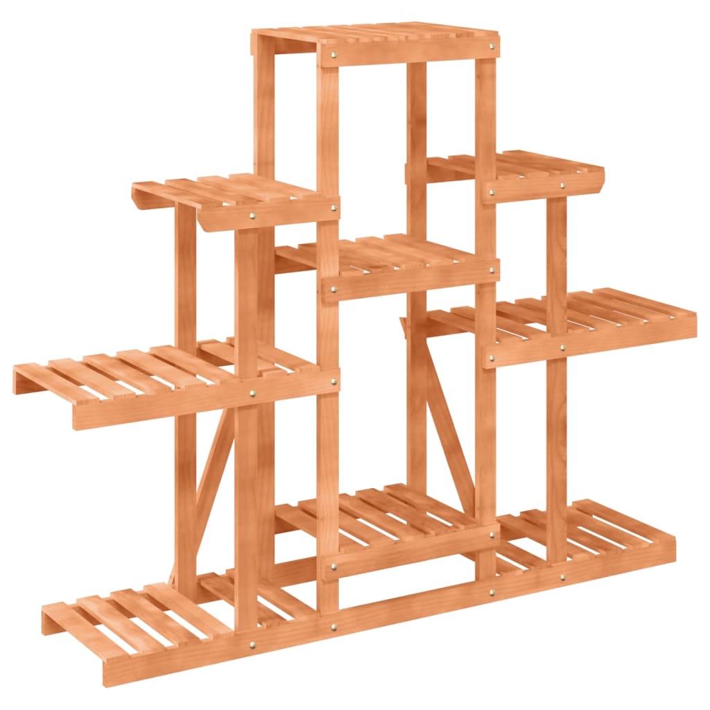 Stalak za cvijeće 110 x 25 x 96 cm od masivne jelovine