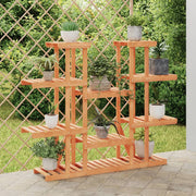 Stalak za cvijeće 110 x 25 x 110,5 cm od masivne jelovine