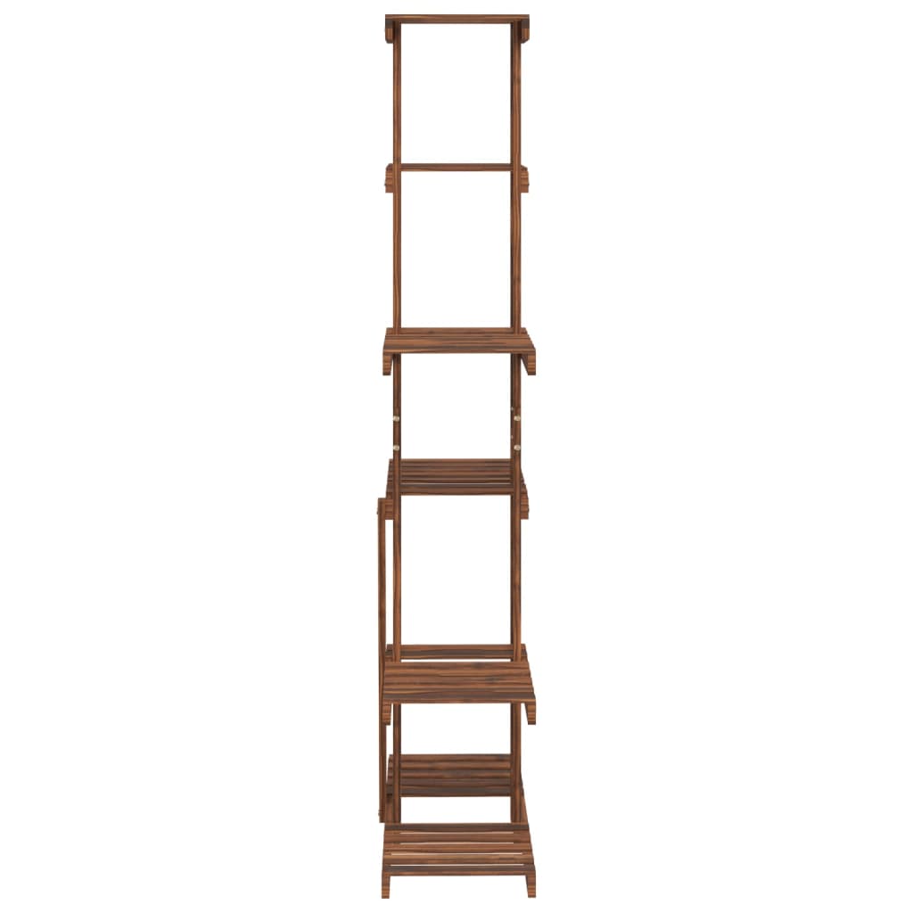 Stalak za cvijeće 75 x 25 x 140,5 cm od masivne jelovine