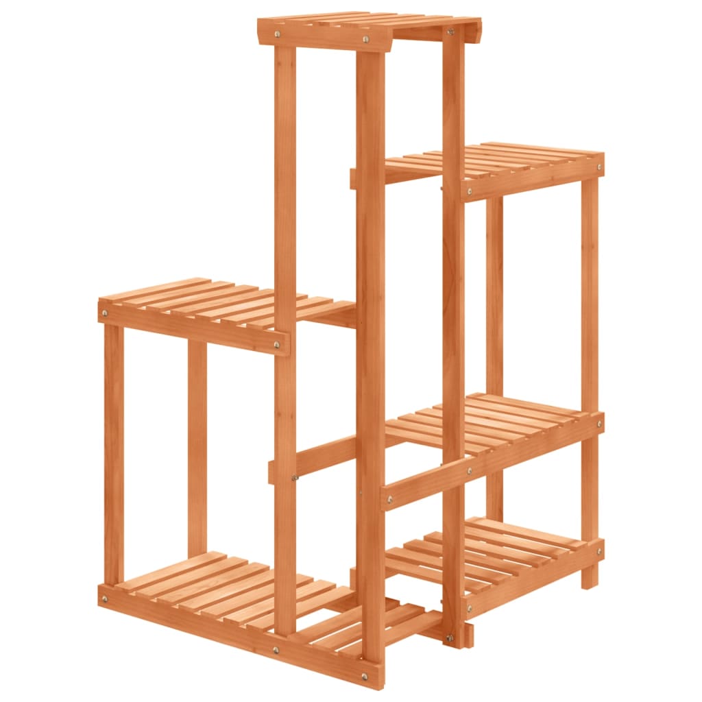 Stalak za cvijeće 62,5 x 61,5 x 101,5 cm od masivne jelovine