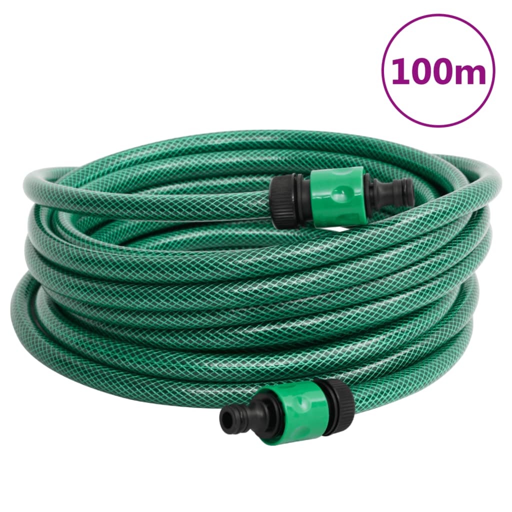 Crijevo za bazen zeleno 100 m PVC