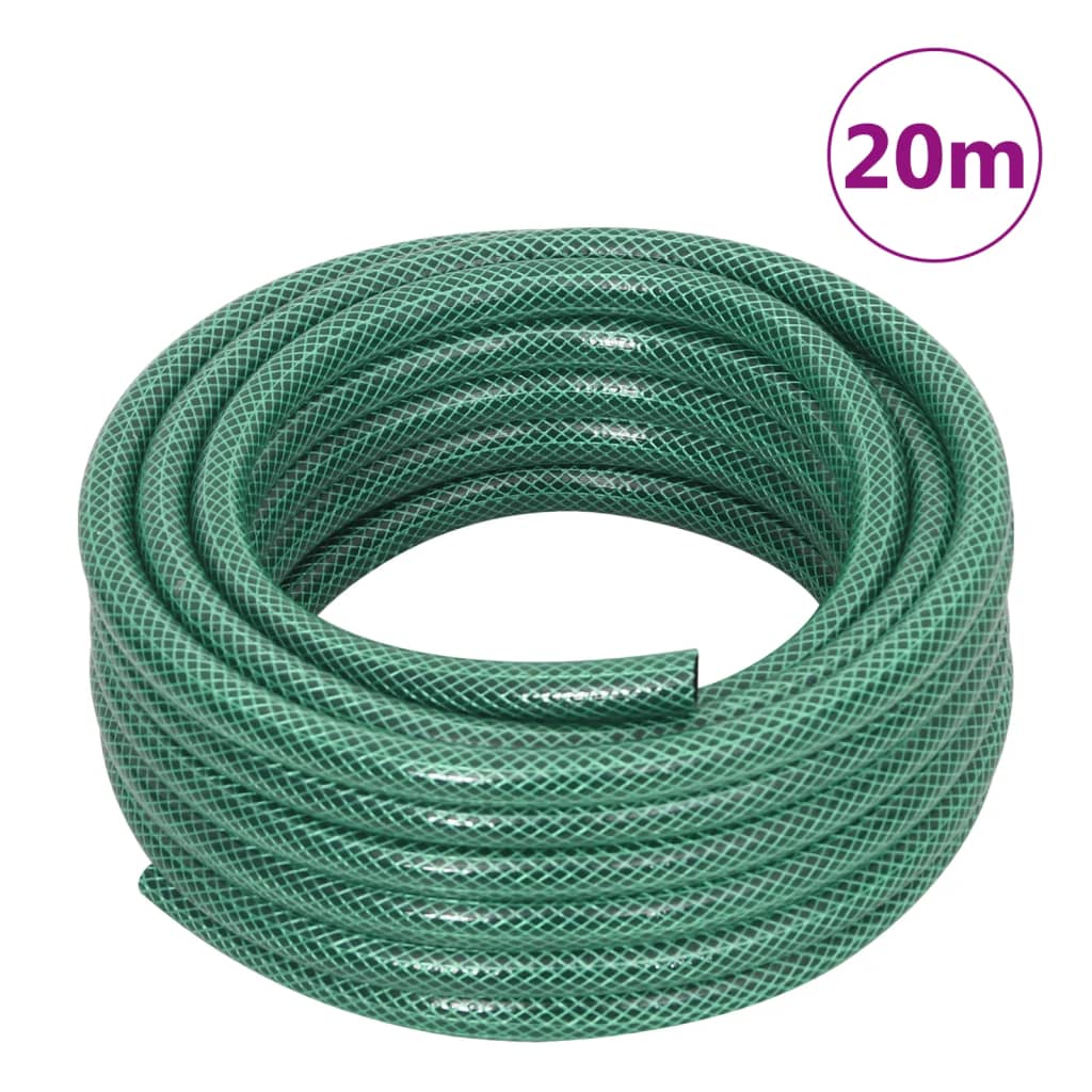 Vrtno crijevo zeleno 0,5 " 20 m PVC