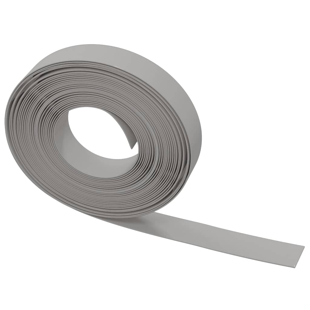 Vrtne ivice 5 kom sive 10 m 10 cm od polietilena