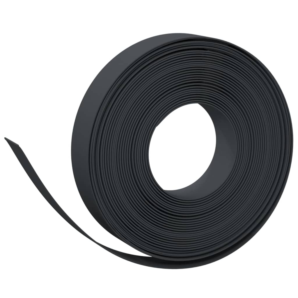 Vrtne ivice 5 kom crne 10 m 10 cm od polietilena