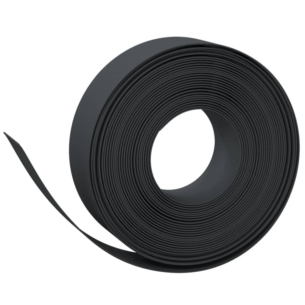 Vrtne ivice 5 kom crne 10 m 15 cm od polietilena