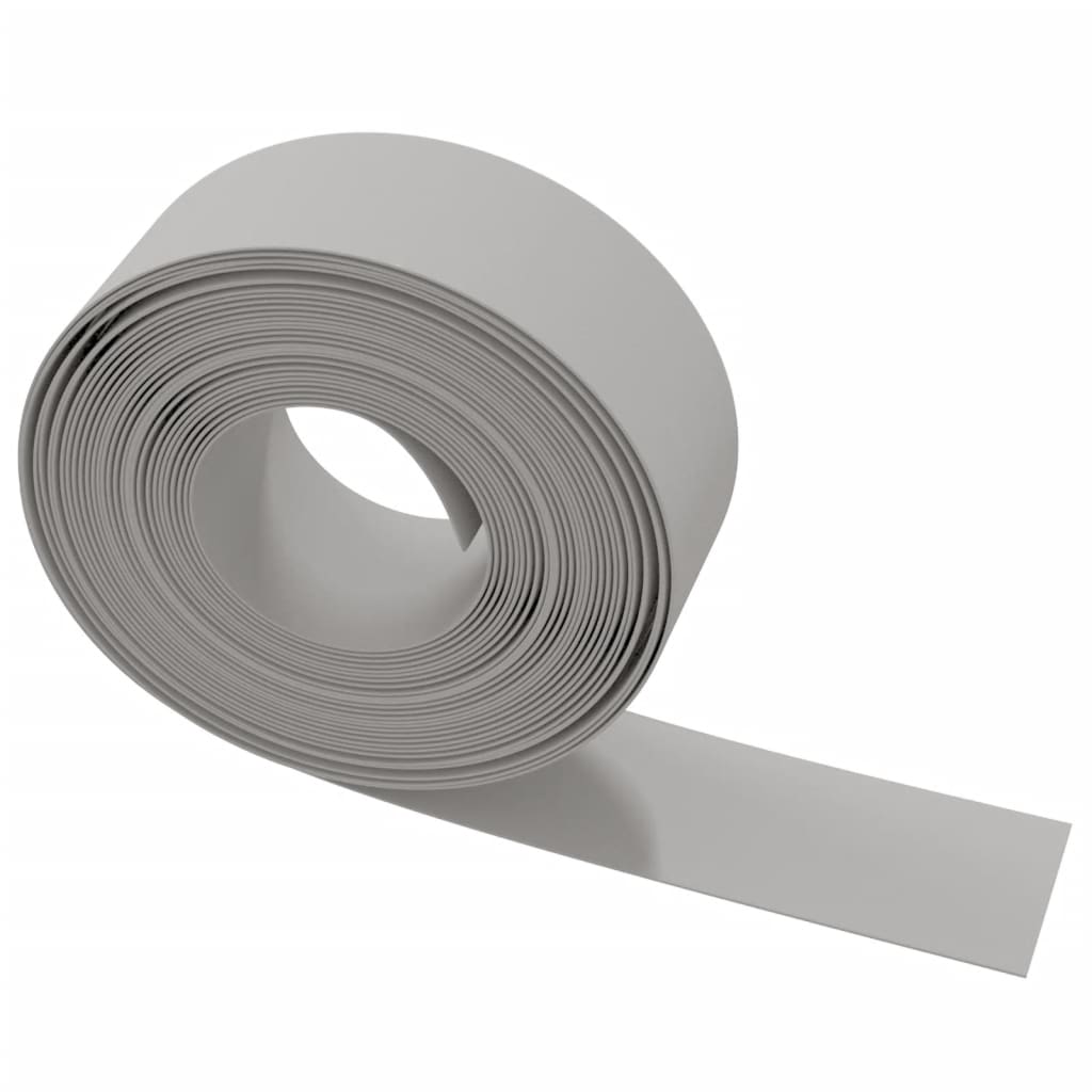 Vrtne ivice 2 kom sive 10 m 20 cm od polietilena