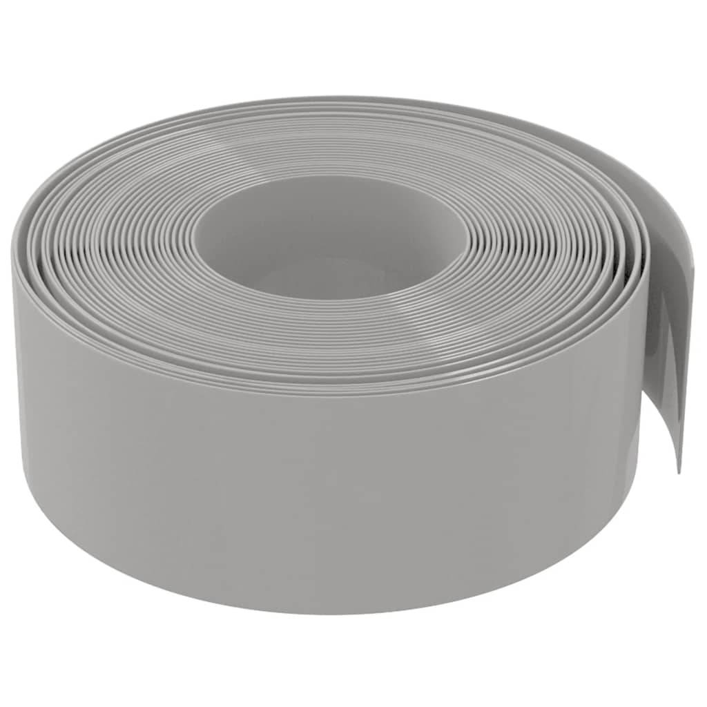Vrtne ivice 3 kom sive 10 m 20 cm od polietilena