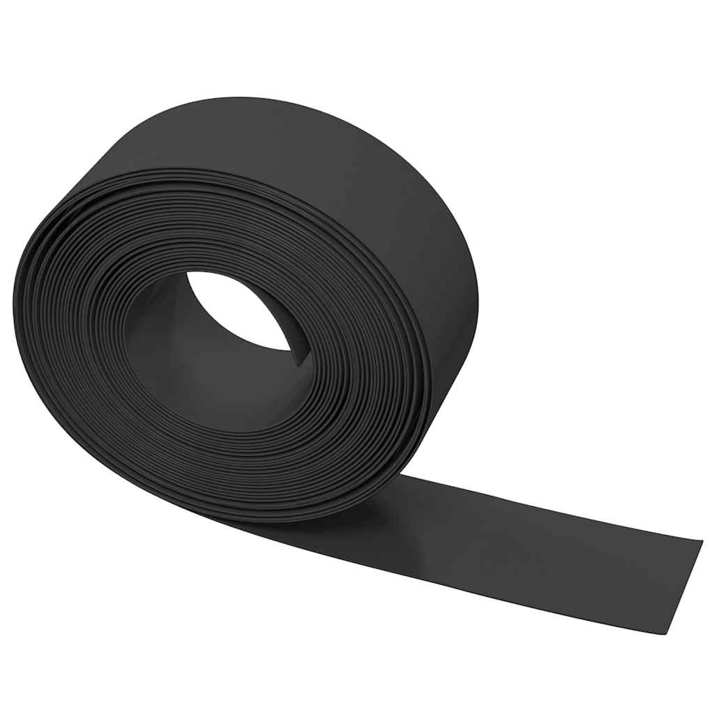 Vrtne ivice 2 kom crne 10 m 20 cm od polietilena
