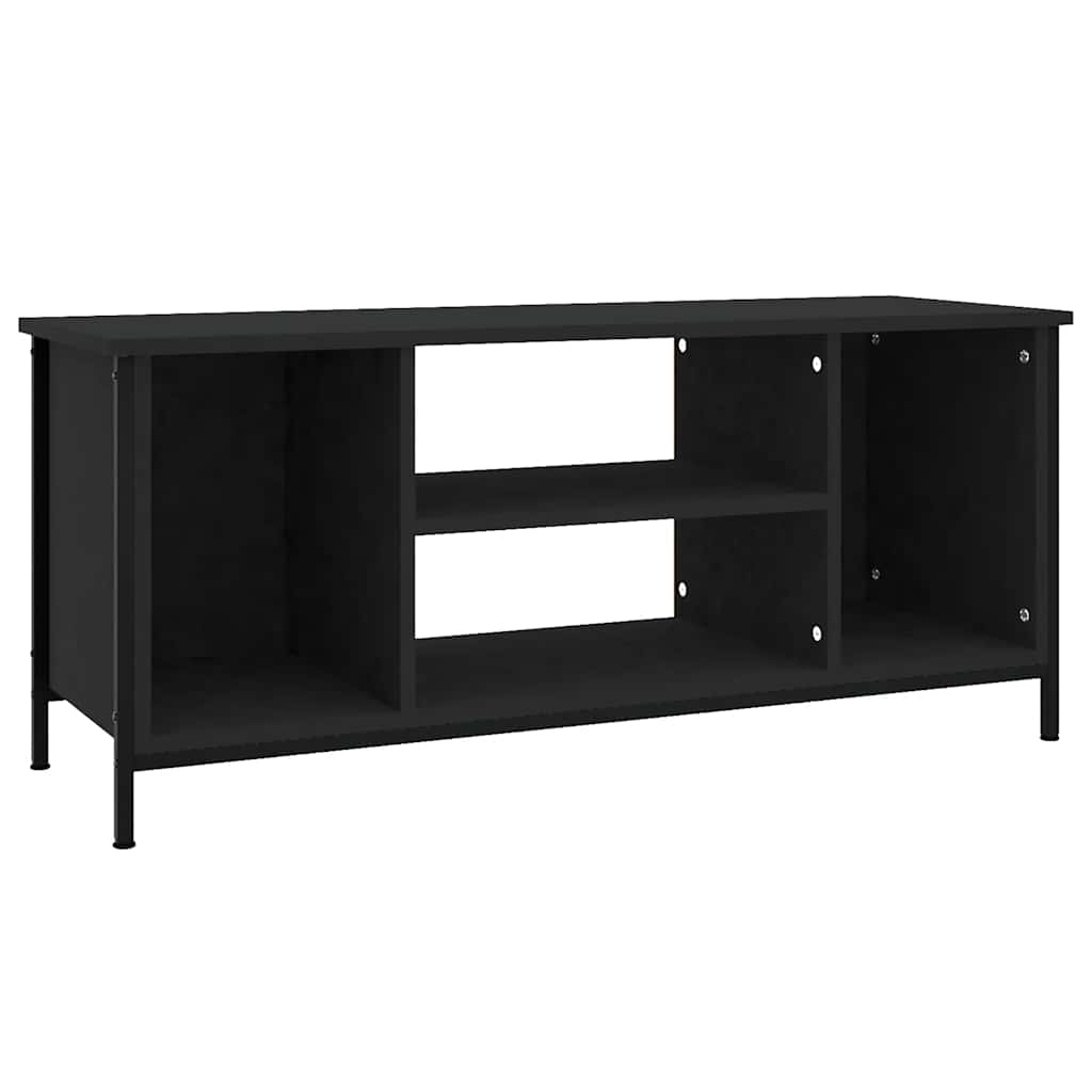 TV ormarić crni 102 x 35 x 45 cm od konstruiranog drva
