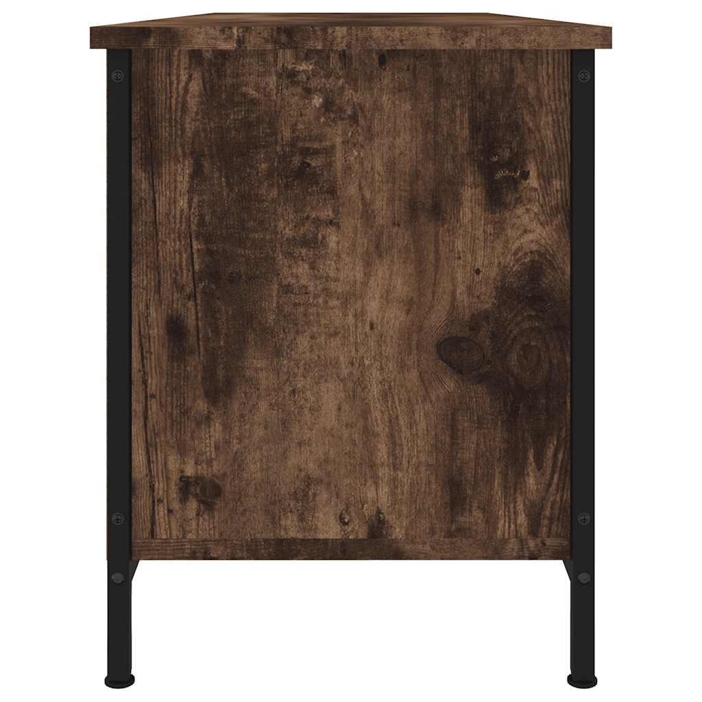 TV ormarić boja dimljenog hrasta 102x35x45 cm konstruirano drvo