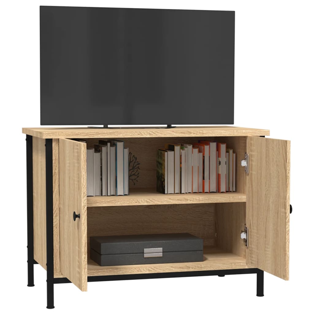 TV ormarić s vratima Sonoma hrast 60x35x45 cm Konstruirano drvo