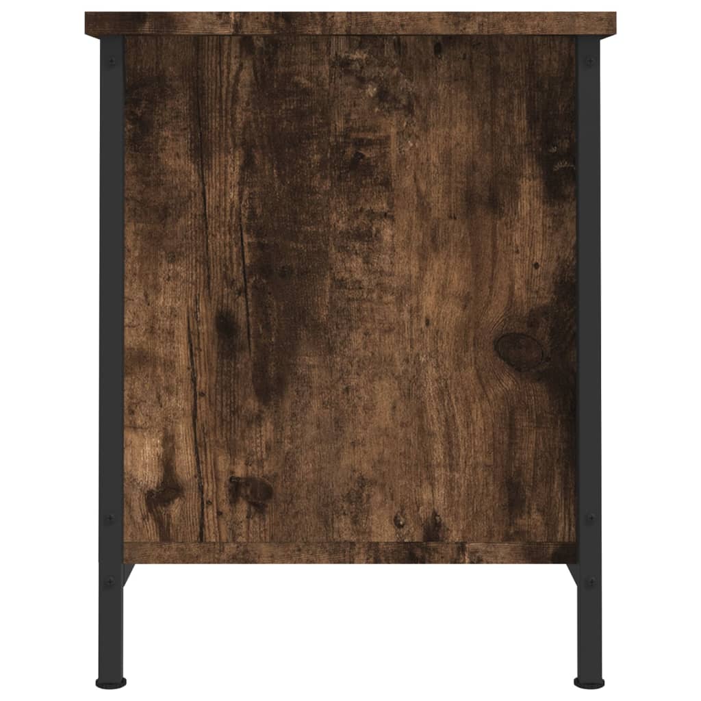 TV ormarić s vratima boja hrasta 60x35x45 cm konstruirano drvo