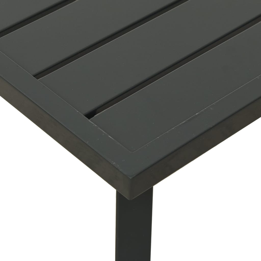 Vrtni stolić za kavu antracit 110 x 55 x 35 cm čelični