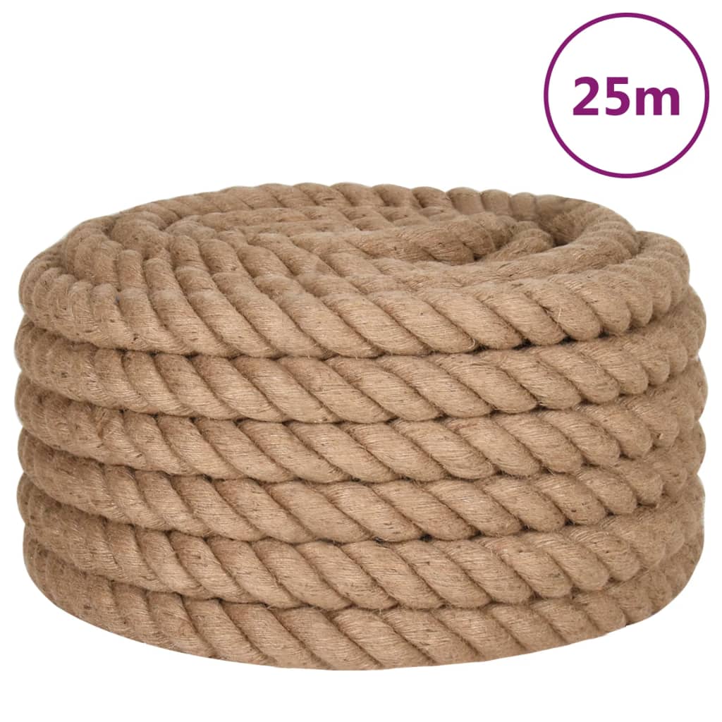 Uže od jute dužina 25 m debljina 36 mm