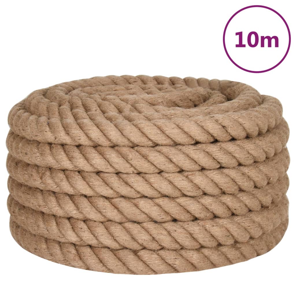 Uže od jute dužina 10 m debljina 60 mm