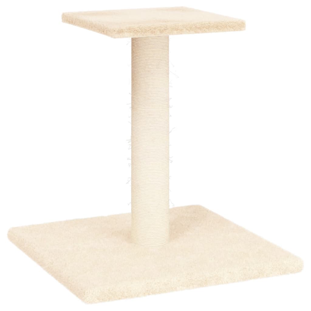 Grebalica za mačke s platformom krem 38 cm