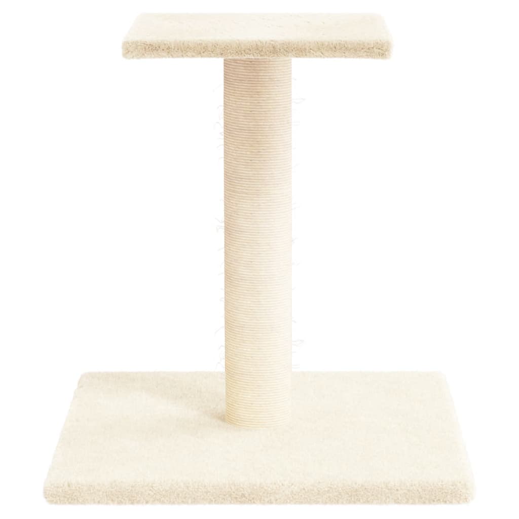 Grebalica za mačke s platformom krem 38 cm