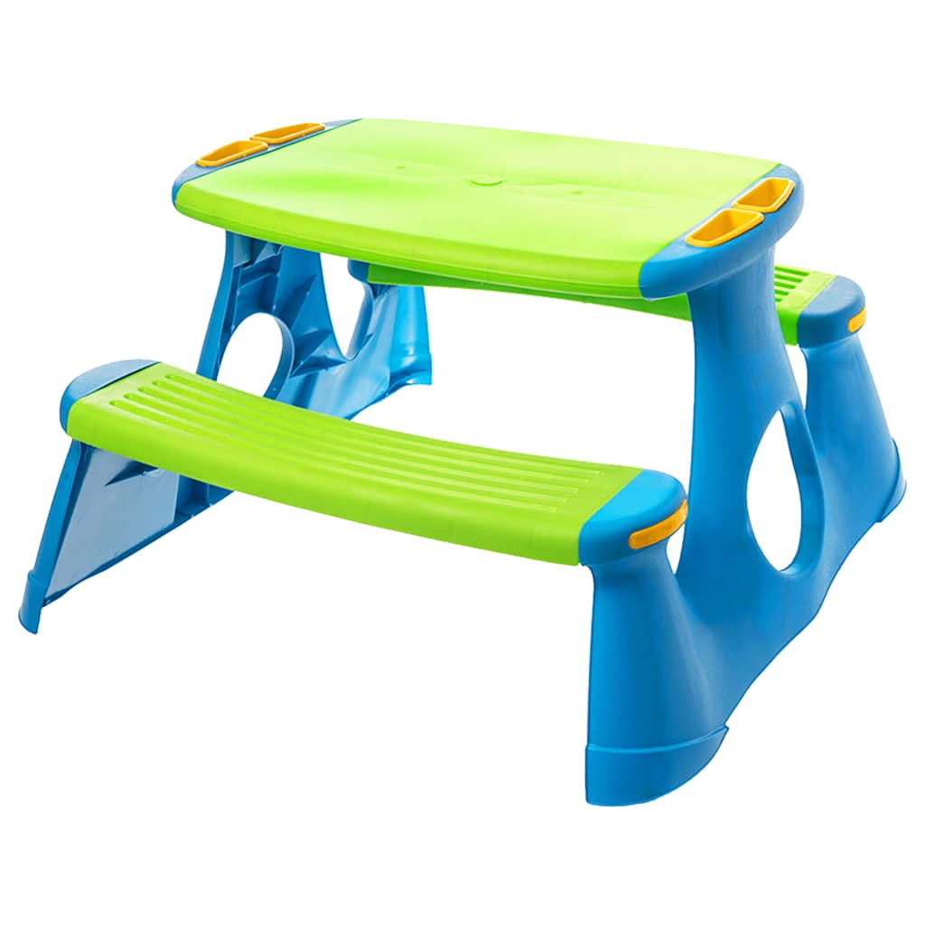 Dječja klupa za piknik 89,5 x 84,5 x 48 cm od polipropilena