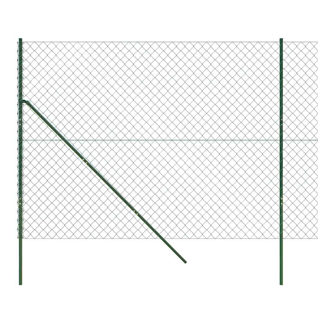Žičana ograda zelena 1,6 x 10 m