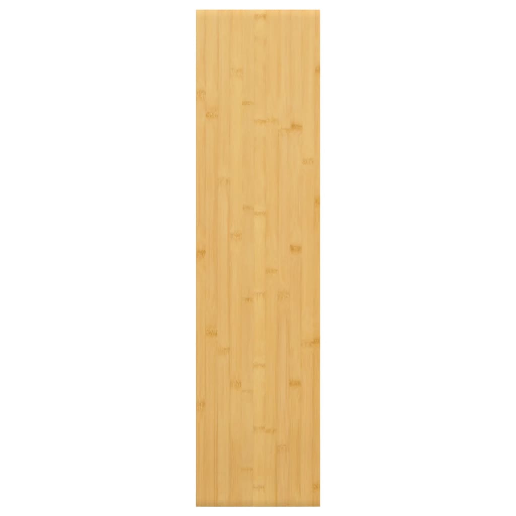 Zidna polica 80 x 20 x 2,5 cm od bambusa