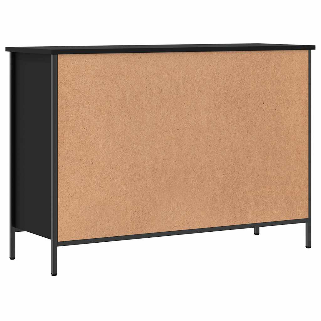 Ormarić za cipele crni 100 x 35 x 70 cm od konstruiranog drva