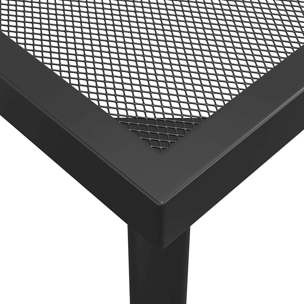Vrtni stol antracit 200 x 100 x 72 cm od čelične mreže