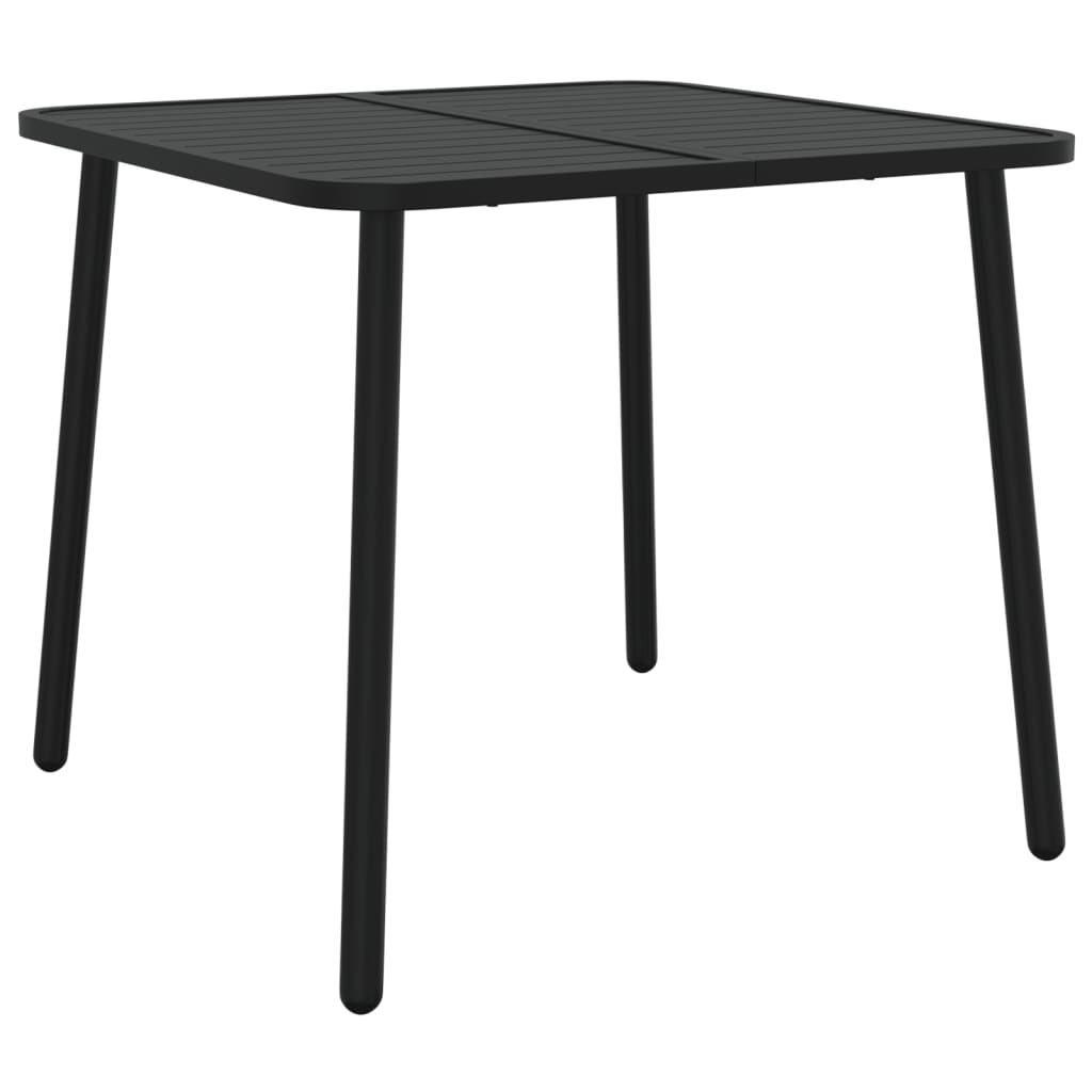 Vrtni stol antracit 80 x 80 x 71 cm čelični