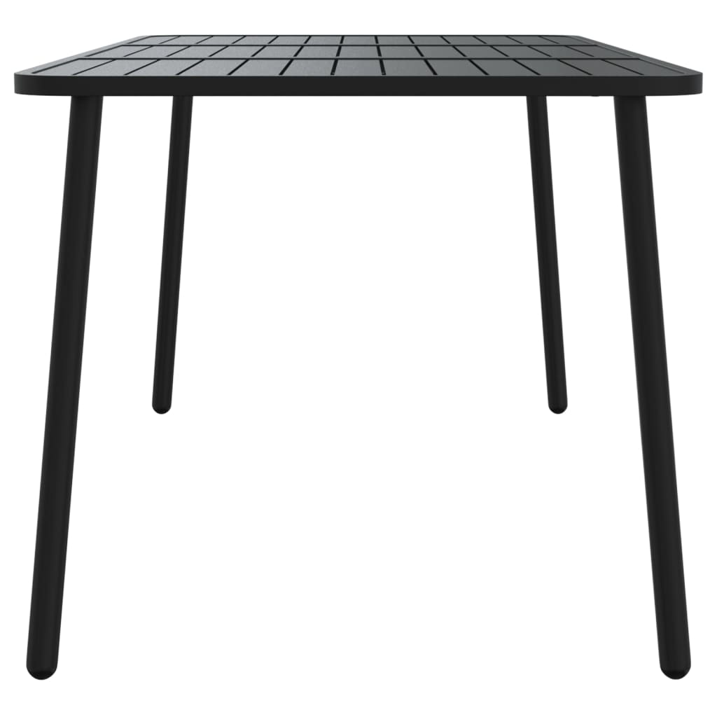 Vrtni stol antracit 165x80x71 cm čelični