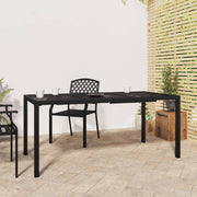 Vrtni stol antracit 165x80x72 cm čelični