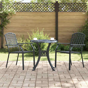 Vrtna stolica 2 pcs Antracit 56 x 65 x 89 cm Čelik